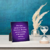 Dracula Welcome Quote Plaque Fotoplatte (InSitu)