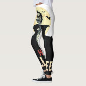 Dracula wünscht Ihnen eine wunderschöne Nacht Leggings (Links)