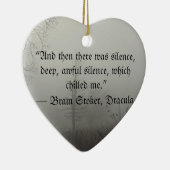 Dracula-Zitat Keramikornament (Rechts)