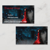 Draculas schellt Visitenkarte (Vorne/Hinten)