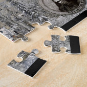 Draculas Schloss an der Kleie im Winter Puzzle (Seite)