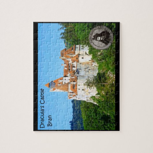 Draculas Schloss an der Kleie Puzzle (Vertikal)