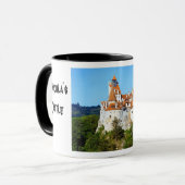 Draculas Schloss, Kleie, Transylvannia 2 Tasse (Vorderseite Links)