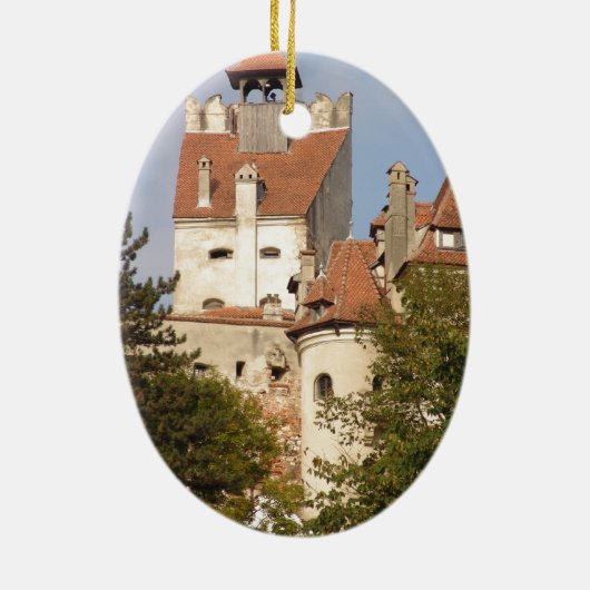 Draculas Schloss, Siebenbürgen Keramikornament (Hinten)