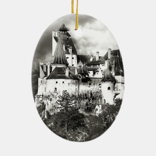 Draculas Schloss, Siebenbürgen Keramikornament (Hinten)