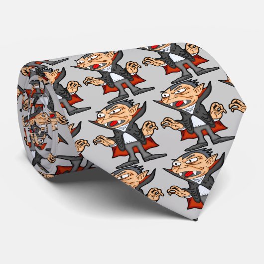 Draculavampire-Krawatte Krawatte (Gerollt)