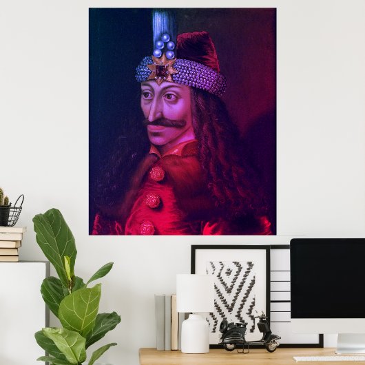 Drăculea – Vlad III Dracula – Vlad the Impaler Poster (Heimbüro)