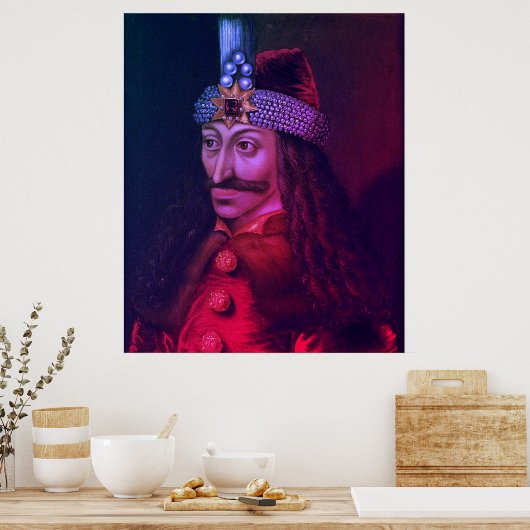 Drăculea – Vlad III Dracula – Vlad the Impaler Poster (Küche)