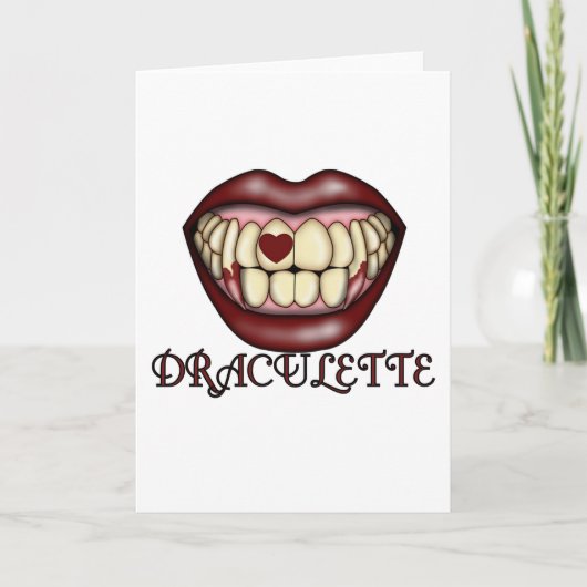 Draculette Karte (Vorderseite)