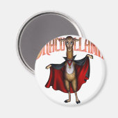 Dracullama Magnet (Vorderseite/Rückseite)