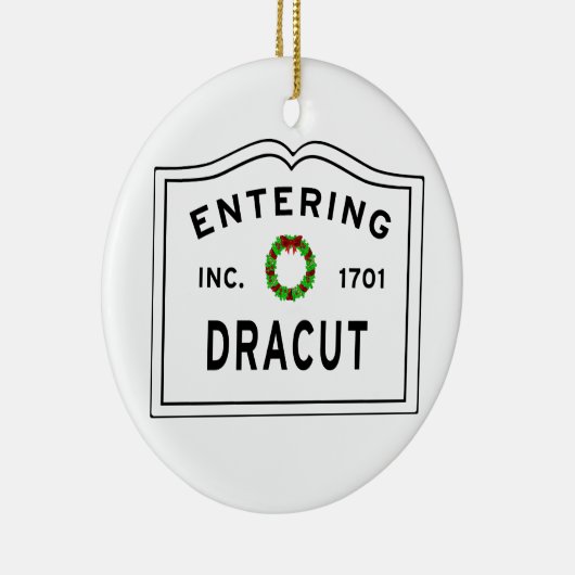 Dracut Massachusett Keramik Ornament (Rechts)