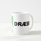 DRÆBE Kopp Kaffeetasse (VorderseiteRechts)