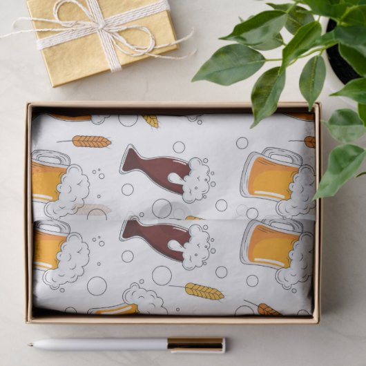 Draft Beer Seidenpapier (Geschenk)