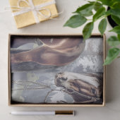 Draft Horses Decoupage Seidenpapier (Geschenk)