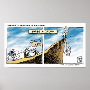 Drag and Drop Poster