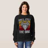 Drag Boat for Drag Boat Driver and Speedboat Racin Sweatshirt (Vorne ganz)