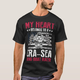 Drag Boat für Drag Boat Driver und Speedboat Racin T-Shirt