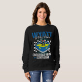 Drag Boat Race for Drag Boat and Drag Boat Driver  Sweatshirt (Vorne ganz)
