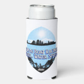 Drag Boat Racing Fuel, Wasser, Speed Bootfahren Selters Dosenkühler (Seltzer Rückseite)