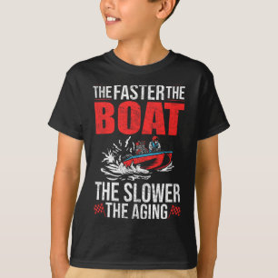 Drag-Booting-Bootsfahrer-Rennbootfahrer-Drag-Boot T-Shirt