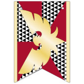 Drag Feather Pride Flag Bunting Banner LGBT-Party (Dritte Fahne)