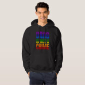 Drag Is Not A Crime LGBT LGBTQ+ Gay Pride Support Hoodie (Vorne ganz)