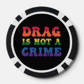 Drag ist kein Crime Poker Chips (Rückseite)