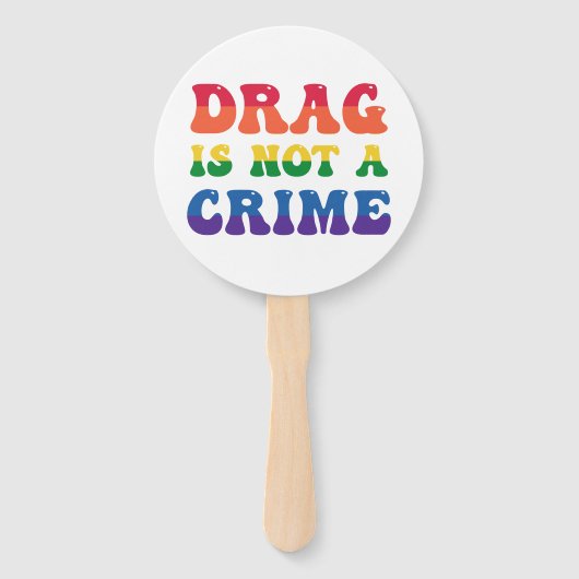 Drag ist kein Handfächer für Verbrechen (Rückseite)