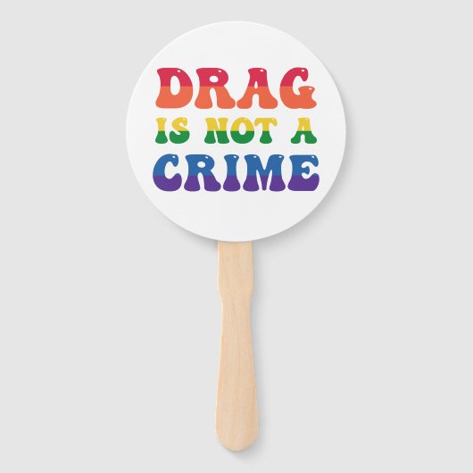 Drag ist kein Handfächer für Verbrechen (Vorderseite)