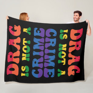 Drag ist kein Krimi-Deckeln Fleecedecke