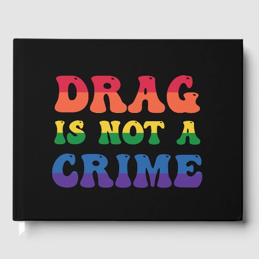Drag ist kein Kriminalbuch Gästebuch (Vorderseite)