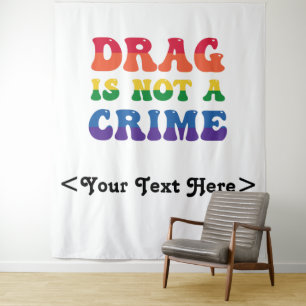Drag ist kein Kriminalfilm Wandteppich