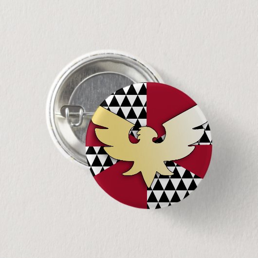 Drag Pride-Flag Button (Vorne & Hinten)