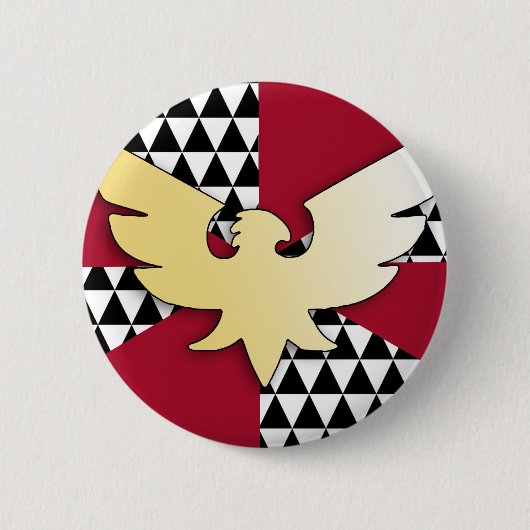 Drag Pride-Flag Button (Vorderseite)