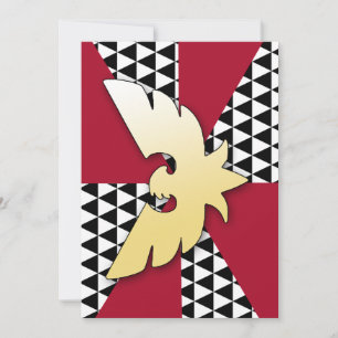 Drag Pride-Flag Feiertagskarte