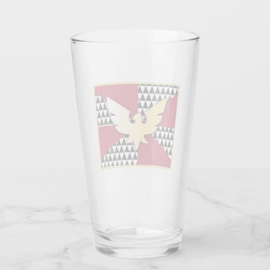 Drag Pride-Flag Glas (Rückseite)