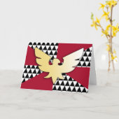 Drag Pride-Flag Karte (Gelbe Blume)