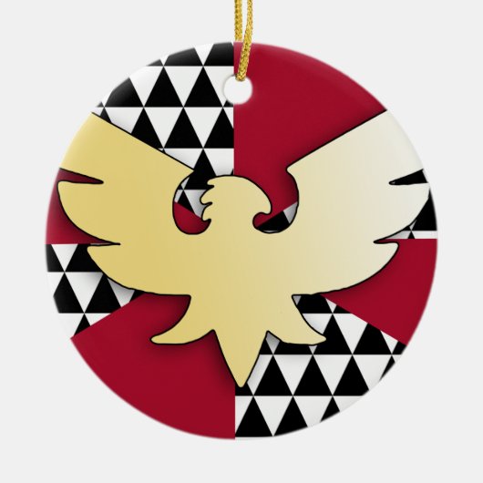 Drag Pride-Flag Keramik Ornament (Vorne)