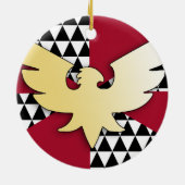 Drag Pride-Flag Keramik Ornament (Hinten)