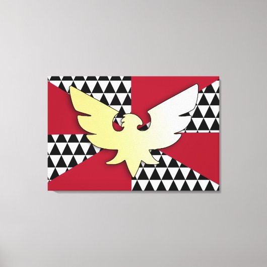 Drag Pride-Flag Leinwanddruck (Vorderseite)