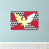 Drag Pride-Flag Leinwanddruck (Insitu (Holzboden))