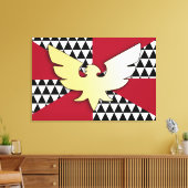 Drag Pride-Flag Leinwanddruck (Insitu (Wohnzimmer))