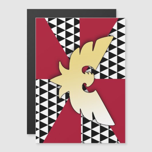 Drag Pride-Flag Magneteinladung (Vorne/Hinten)