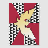 Drag Pride-Flag Magneteinladung (Vorderseite)