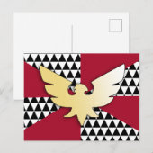 Drag Pride-Flag Postkarte (Vorne/Hinten)