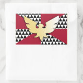 Drag Pride-Flag Rechteckiger Aufkleber (Tasche)