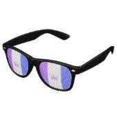 Drag Pride Flag Sonnenbrille (Schrägansicht)