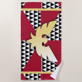 Drag Pride-Flag Strandtuch (Vorderseite)