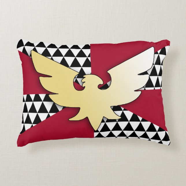 Drag Pride-Flagge Dekokissen (Vorderseite)