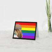 Drag Pride-Karte Karte (Vorderseite)